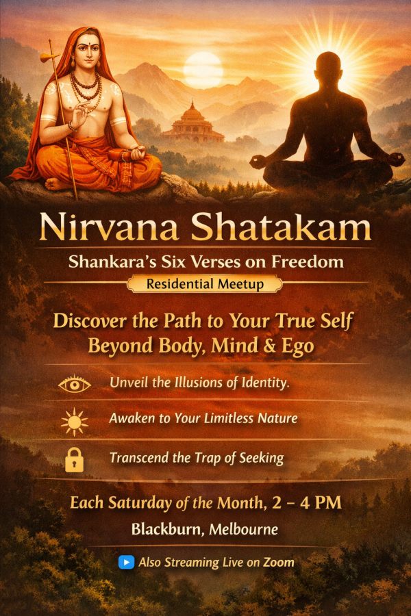 nirvana atma shatakam - melbourne
