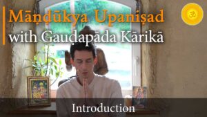 mandukya upanishad, mandukyopanishad & gaudapada karika lessons