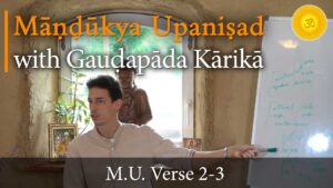 mandukya upanishad, mandukyopanishad & gaudapada karika lessons