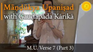 mandukya upanishad, mandukyopanishad & gaudapada karika lessons
